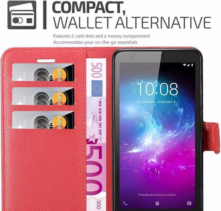 Produktbild Cadorabo Book mit Standfunktion Cover (ZTE Blade A3)