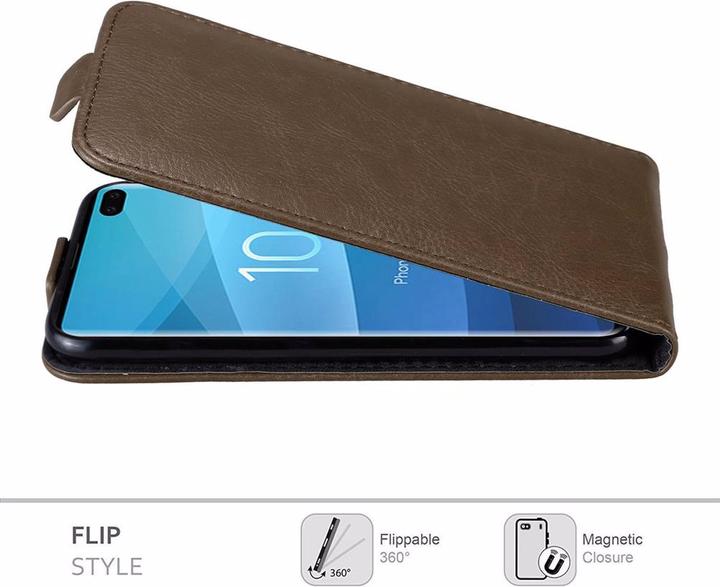 Actual product image Cadorabo Flip like Invisible Cover (Samsung Galaxy S10+)