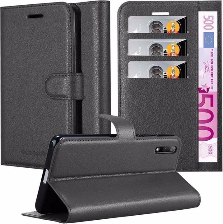 Actual product image Cadorabo Book with stand function cover (Honor 9X Pro)