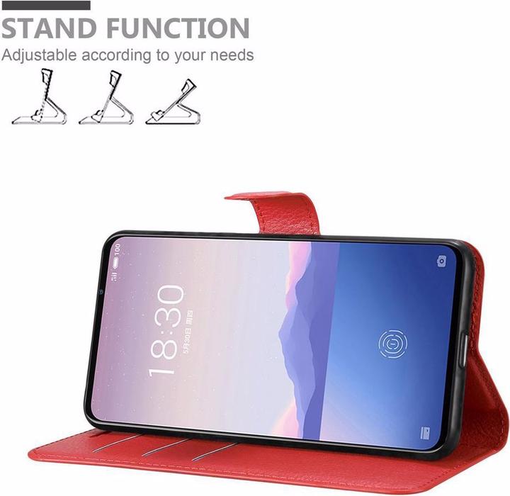 Produktbild Cadorabo Book mit Standfunktion Cover (Meizu 16Xs)