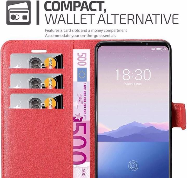 Produktbild Cadorabo Book mit Standfunktion Cover (Meizu 16Xs)