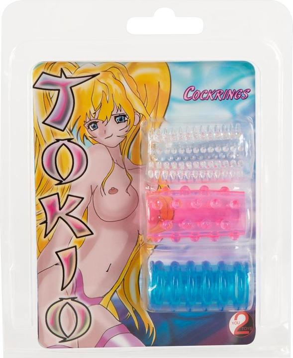 Image du produit You2Toys Tokyo Cockrings, set de 3