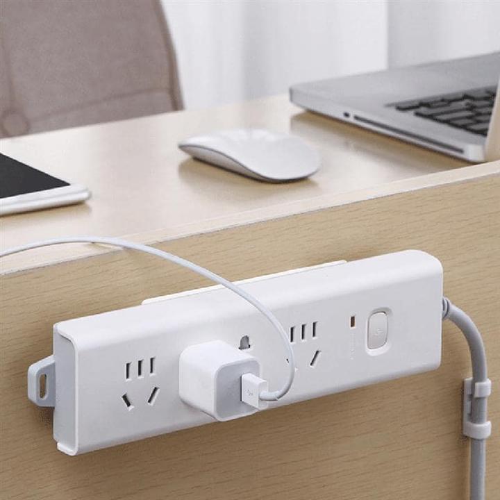 Actual product image Hermex Universal wall bracket for socket strip Wifi router display