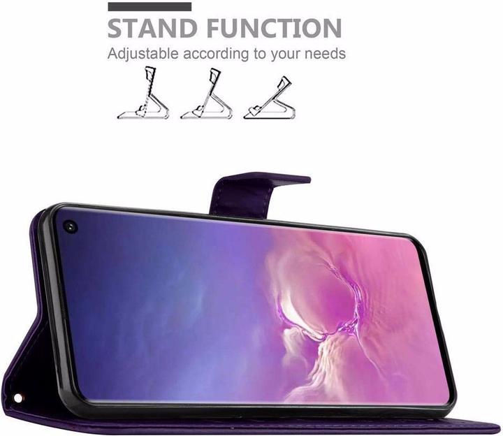 Productafbeelding Cadorabo Bloemen Boekomslag (Samsung Galaxy S10)