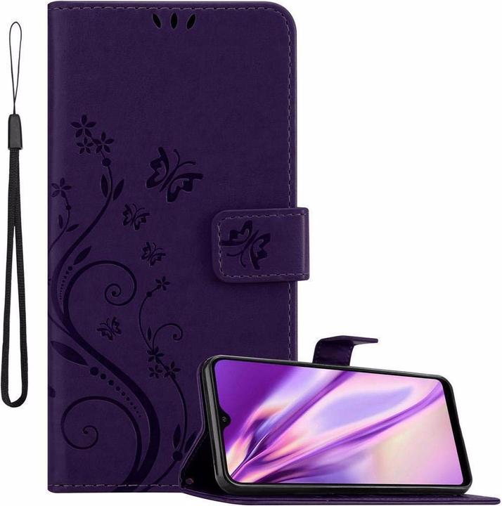 Actual product image Cadorabo Flower Book Cover (Samsung Galaxy A10, HTC One M10)