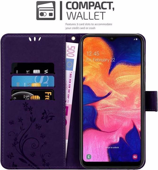 Productafbeelding Cadorabo Bloemen Boekomslag (Samsung Galaxy A10, Samsung Galaxy M10)