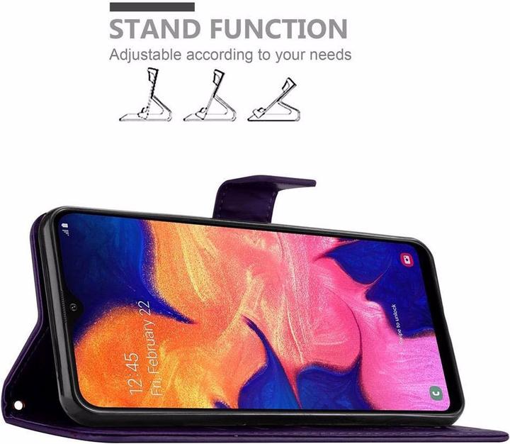 Productafbeelding Cadorabo Bloemen Boekomslag (Samsung Galaxy A10, Samsung Galaxy M10)