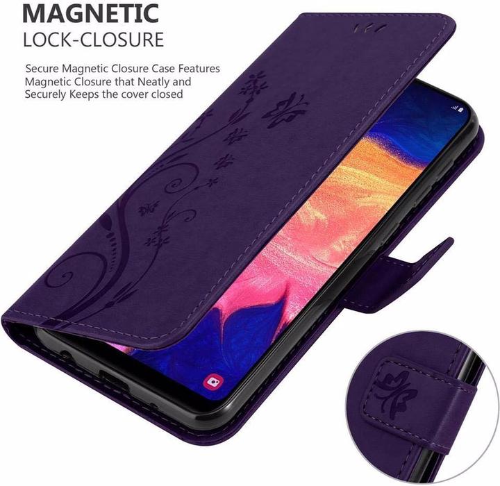 Productafbeelding Cadorabo Bloemen Boekomslag (Samsung Galaxy A10, Samsung Galaxy M10)