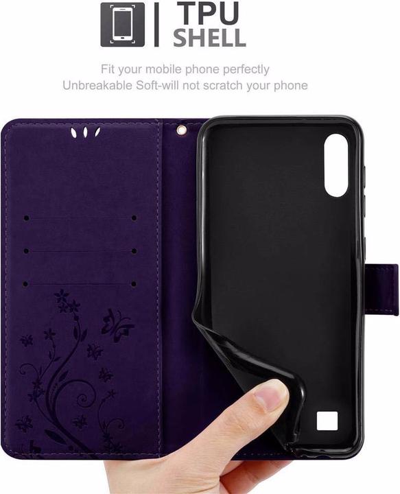 Productafbeelding Cadorabo Bloemen Boekomslag (Samsung Galaxy A10, Samsung Galaxy M10)