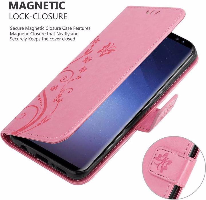 Productafbeelding Cadorabo Bloemen Boekomslag (Samsung Galaxy S9+)