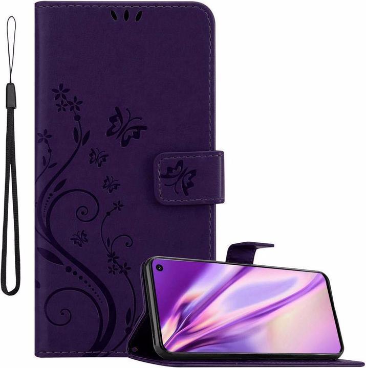 Floral violet foncé