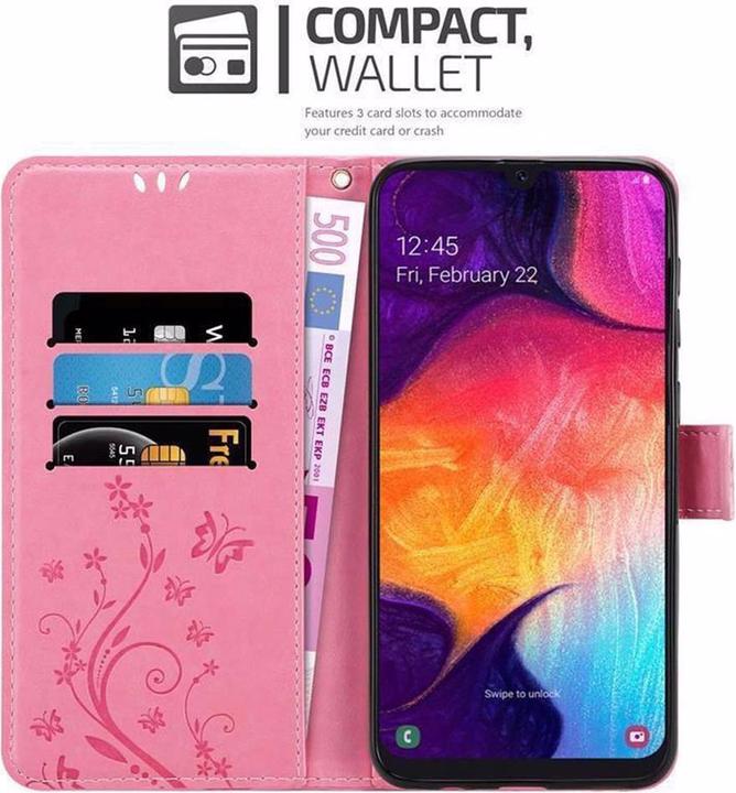 Productafbeelding Cadorabo Bloemen Boekomslag (Samsung Galaxy A30, Samsung Galaxy A50)