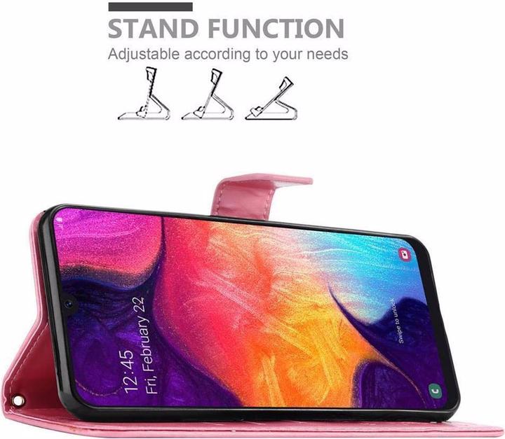 Productafbeelding Cadorabo Bloemen Boekomslag (Samsung Galaxy A30, Samsung Galaxy A50)