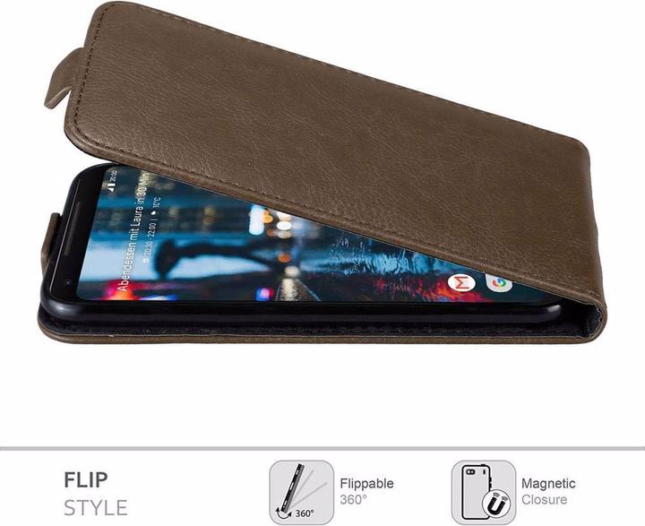 Immagine prodotto Cadorabo Flip come copertura invisibile (Google Pixel 2 XL)