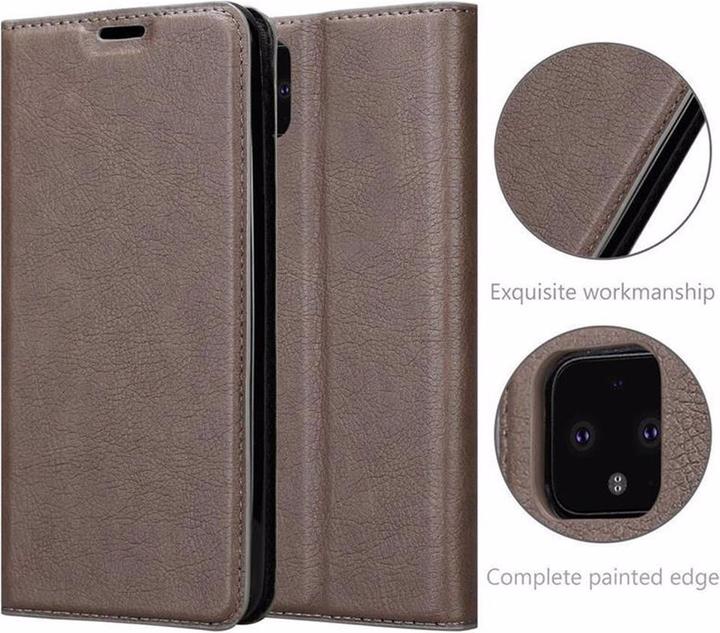 Actual product image Cadorabo Book Invisible Magnet Cover (Google Pixel 4)