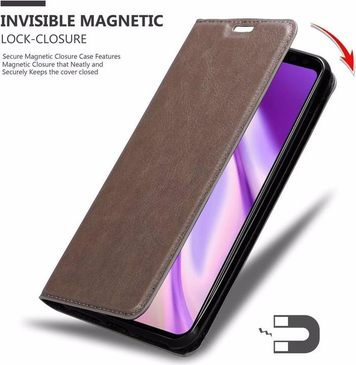 Actual product image Cadorabo Book Invisible Magnet Cover (Google Pixel 4)