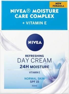 Immagine prodotto NIVEA Crema da giorno rinfrescante (50 ml, Crema da giorno, SPF 15)