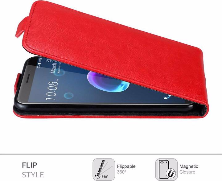 Produktbild Cadorabo Flip wie Invisible Cover (HTC Desire 12)