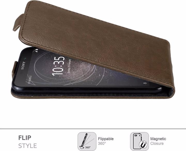 Immagine prodotto Cadorabo Flip come copertura invisibile (Sony Xperia L2)