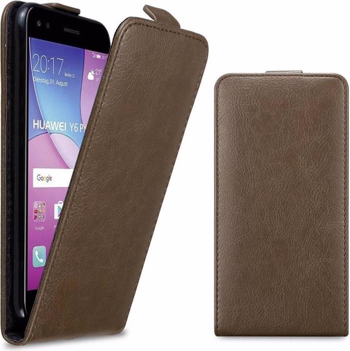 Image du produit Cadorabo Flip comme Invisible Cover (Huawei Y6 Pro)