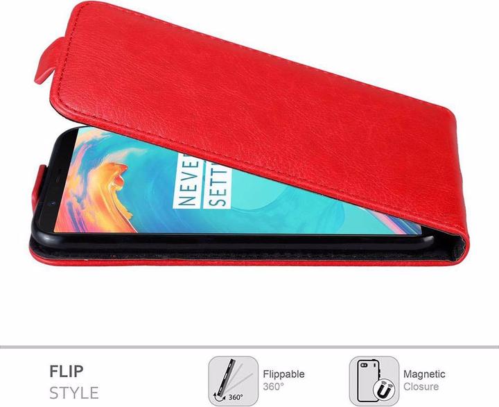 Produktbild Cadorabo Flip wie Invisible Cover (OnePlus 5T)