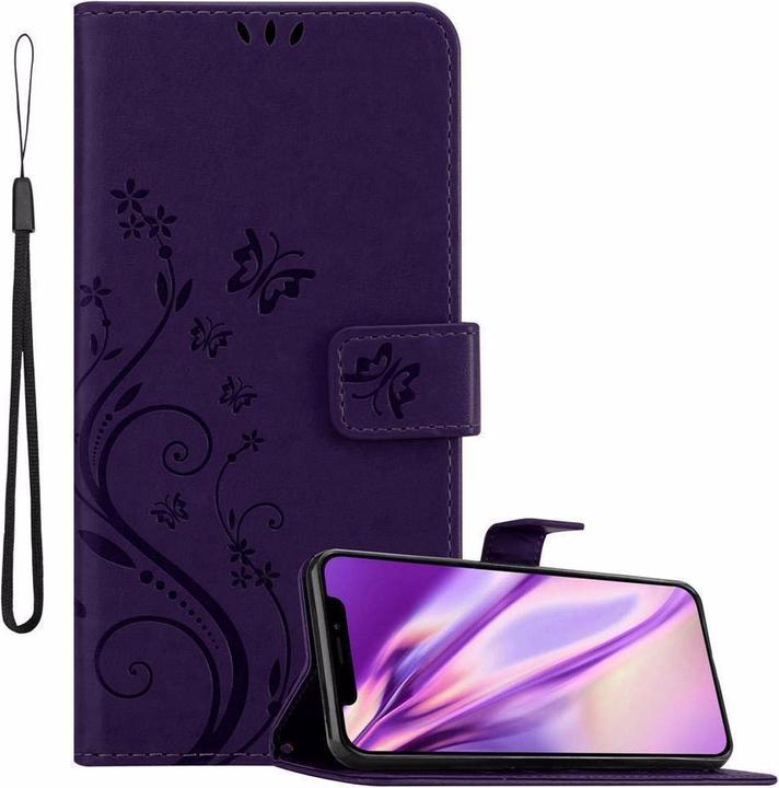 Image du produit Cadorabo Couverture du livre de fleurs (Apple iPhone XS)