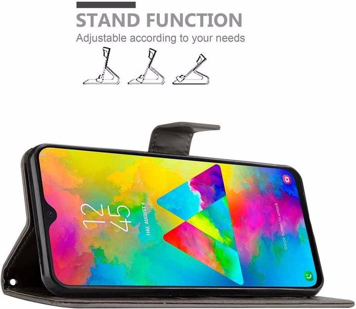 Produktbild Cadorabo Flower Book Cover (Samsung Galaxy M20)