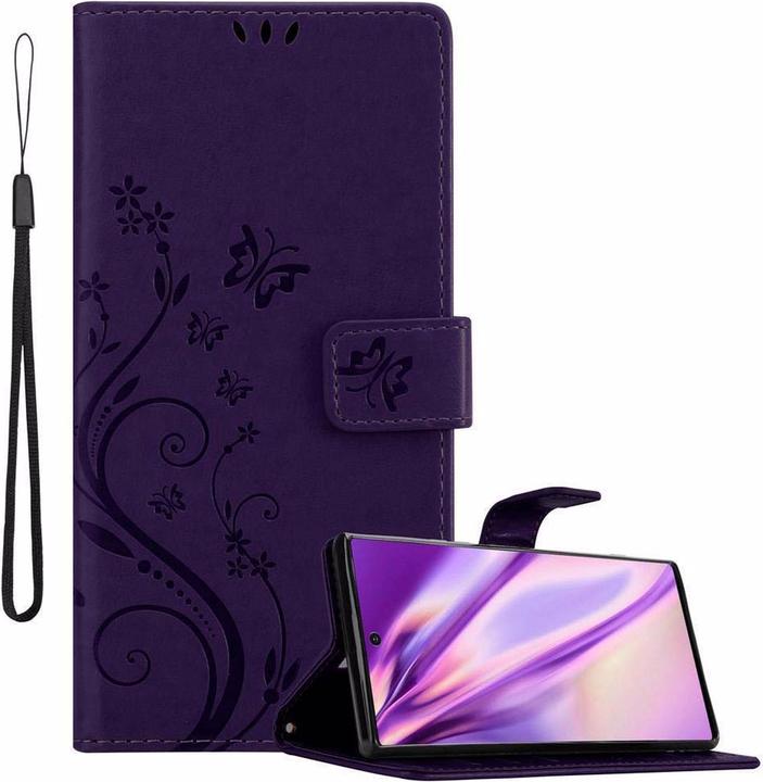 Productafbeelding Cadorabo Bloemen Boekomslag (Samsung Galaxy Note 10 Plus)
