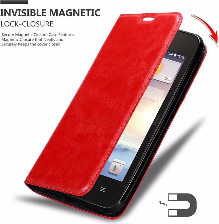 Image du produit Cadorabo Book Couverture magnétique invisible (Huawei Ascend Y330, Huawei Ascend Y360)