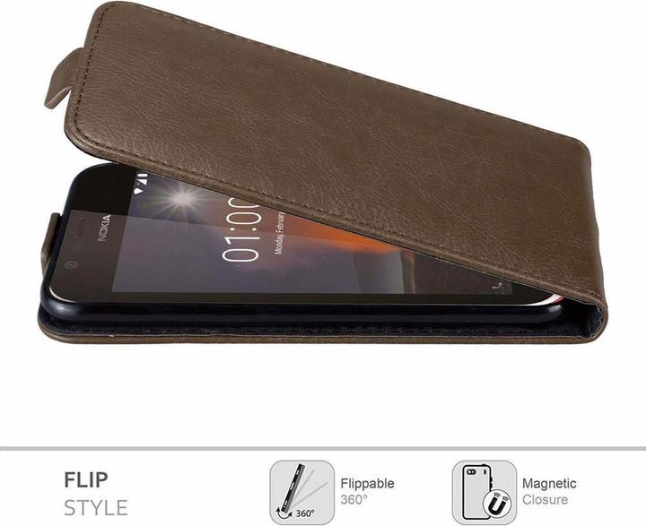 Produktbild Cadorabo Flip wie Invisible Cover (Nokia 1)