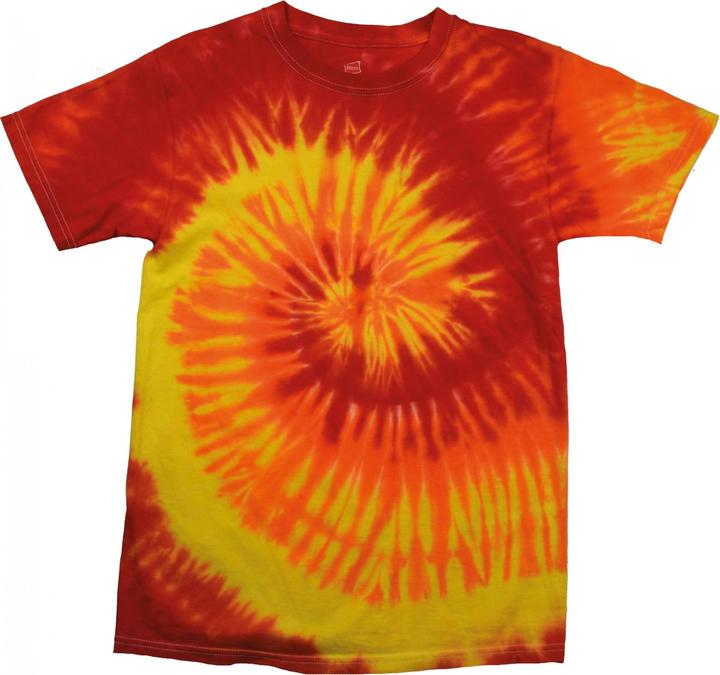 Colortone Kvinnor BatikdruckTShirt FarbenRegenbogen