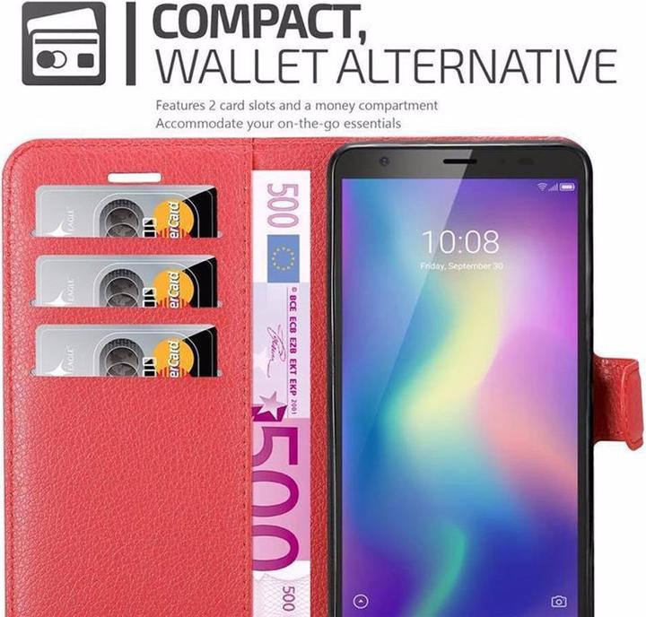 Produktbild Cadorabo Book mit Standfunktion Cover (ZTE Blade A5)