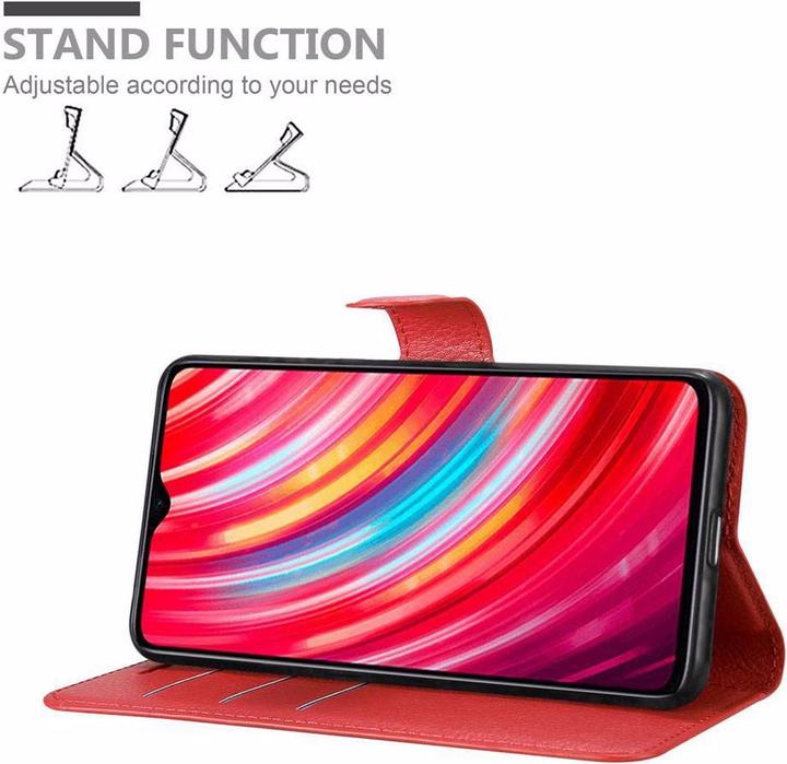 Produktbild Cadorabo Book mit Standfunktion Cover (Xiaomi Redmi Note 8 Pro)
