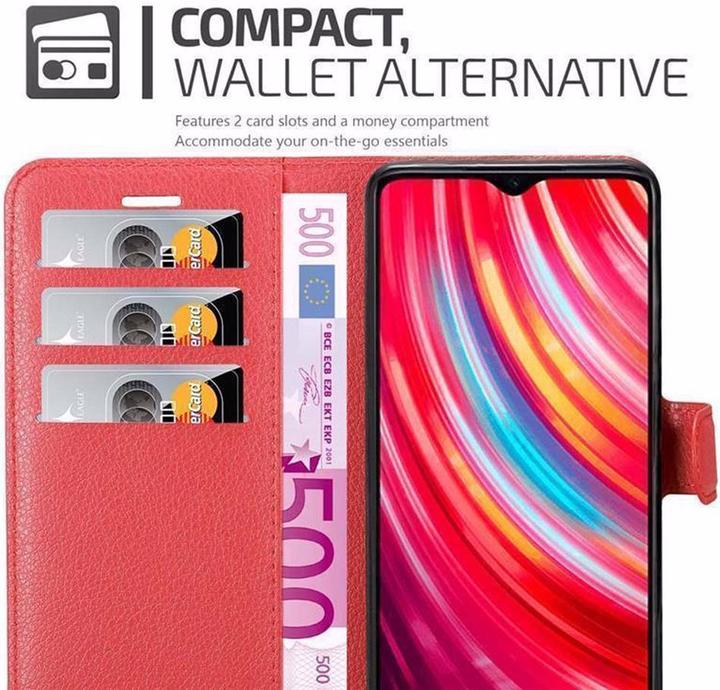 Produktbild Cadorabo Book mit Standfunktion Cover (Xiaomi Redmi Note 8 Pro)