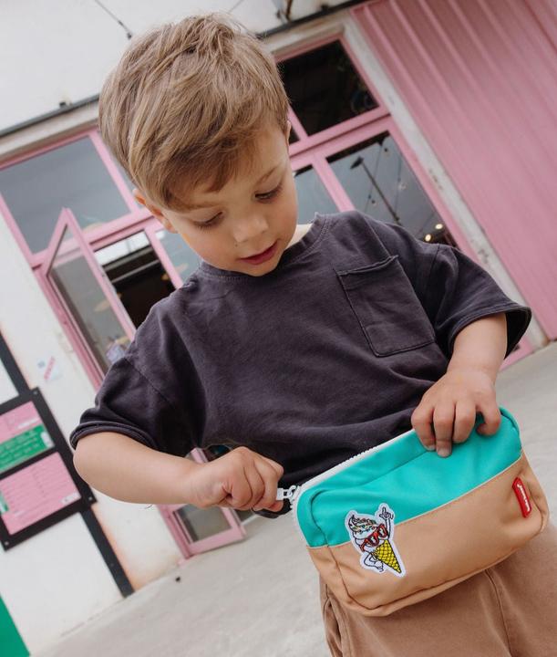Immagine prodotto Hello Hossy Mini Gelato Gürteltasche - Blau / Beige