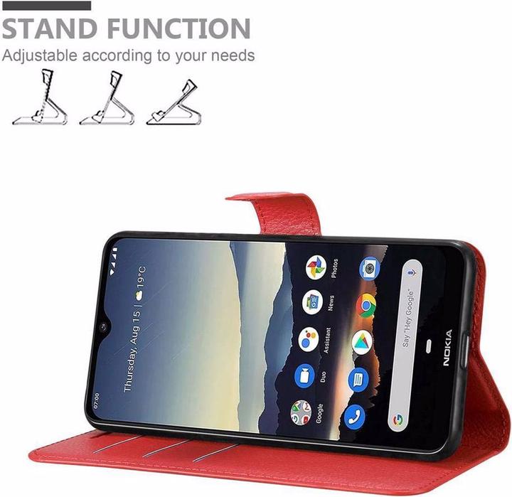 Produktbild Cadorabo Book mit Standfunktion Cover (Nokia 7.2)