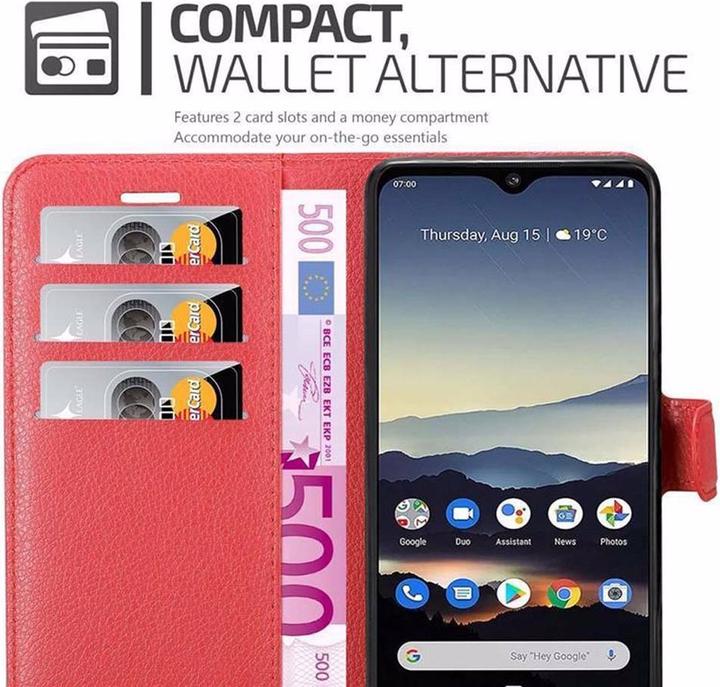 Produktbild Cadorabo Book mit Standfunktion Cover (Nokia 7.2)
