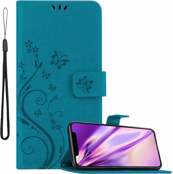 Cadorabo Copertina del libro di fiori (Apple iPhone XS, Apple iPhone X)
