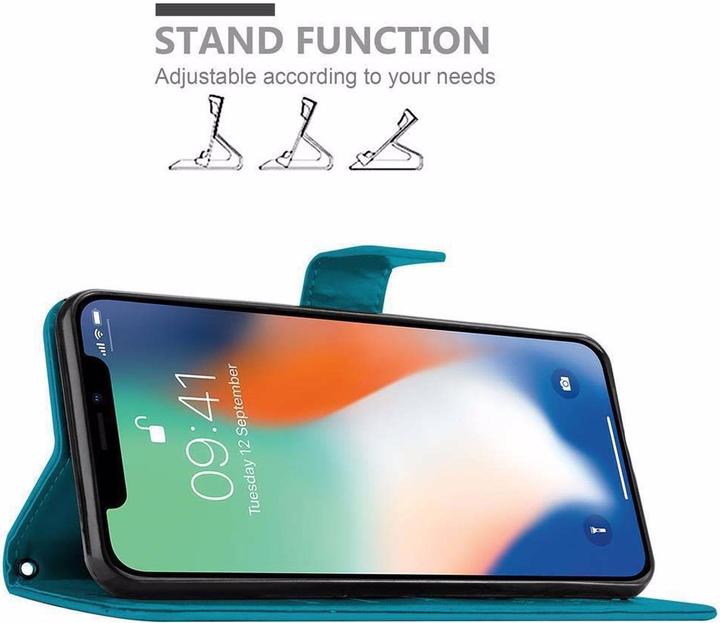 Actual product image Cadorabo Flower Book Cover (Apple iPhone XR)