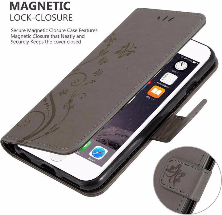 Image du produit Cadorabo Couverture du livre de fleurs (Apple iPhone 6)