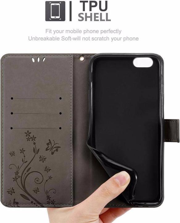 Image du produit Cadorabo Couverture du livre de fleurs (Apple iPhone 6)