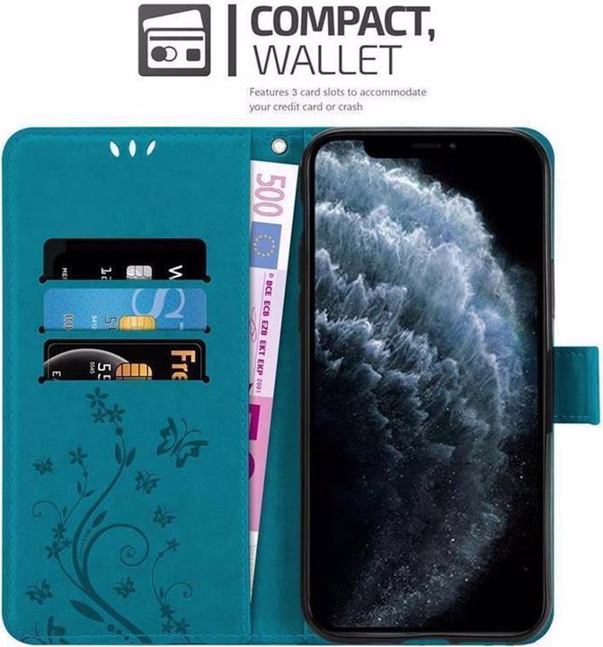 Productafbeelding Cadorabo Bloemen Boekomslag (Apple iPhone 11 Pro Max)