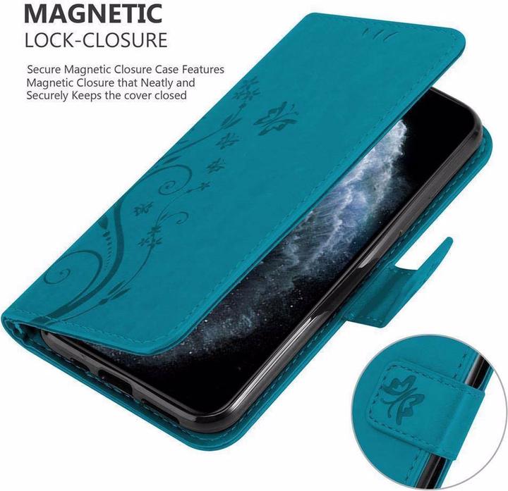Productafbeelding Cadorabo Bloemen Boekomslag (Apple iPhone 11 Pro Max)