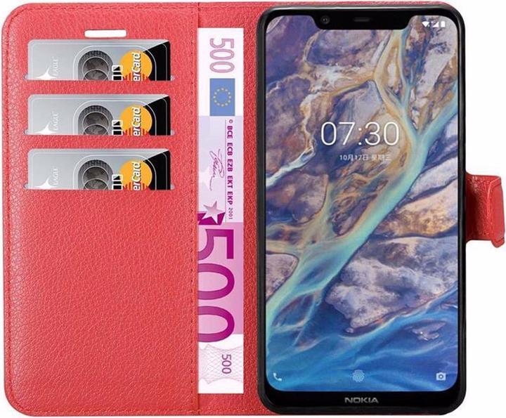 Actual product image Cadorabo Book with stand function cover (Nokia 7.1 Plus)