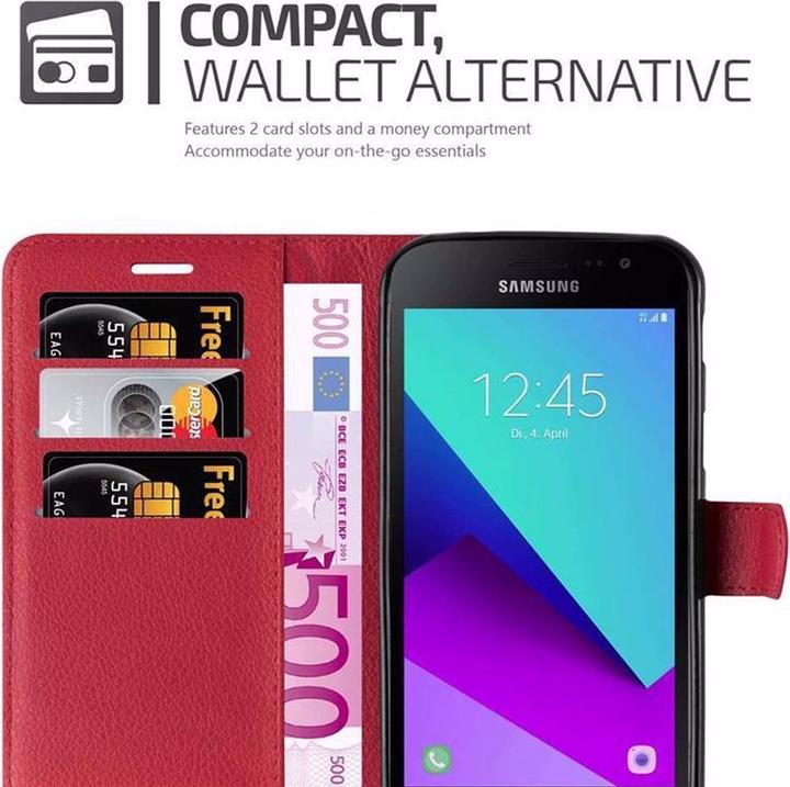 Image du produit Cadorabo Book avec fonction stand Cover (Samsung Galaxy Xcover 4s, Samsung Galaxy Xcover 4)