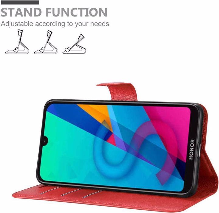 Produktbild Cadorabo Book mit Standfunktion Cover (Honor 8s, LG G8s)