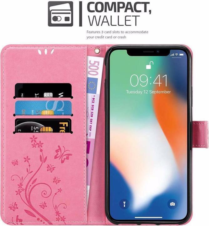 Productafbeelding Cadorabo Bloemen Boekomslag (Apple iPhone XR)