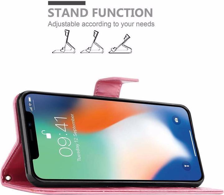 Productafbeelding Cadorabo Bloemen Boekomslag (Apple iPhone XR)