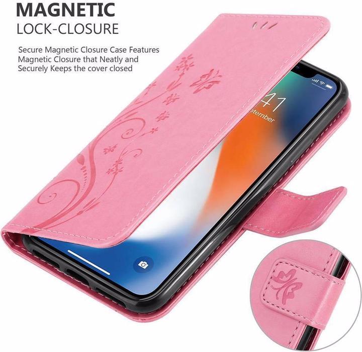 Productafbeelding Cadorabo Bloemen Boekomslag (Apple iPhone XR)