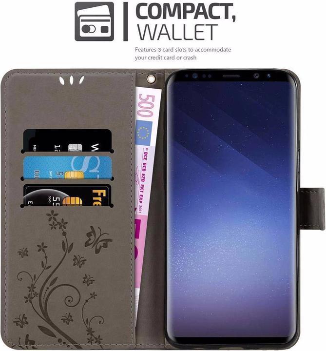 Productafbeelding Cadorabo Bloemen Boekomslag (Samsung Galaxy S9+)
